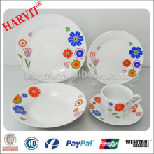 China New Products Ceramic Dinnerware Set/Stone Dinner Sets/Blue Dinnerware Earthenware